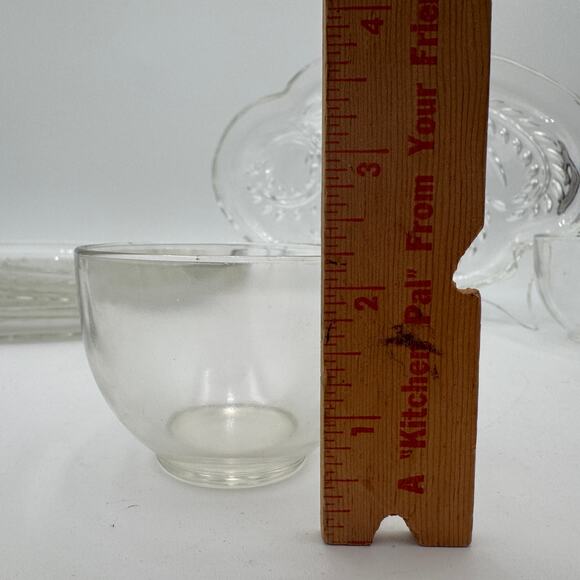 Vintage Homestead Snack Plates & Cups by Federal Glass Set/4 - Picture 4 of 6